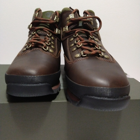 Timberland Euro Md Brown Leather Hiking Boots - Picture 8 of 14